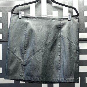 NEW Noisy May Vegan Leather Skirt